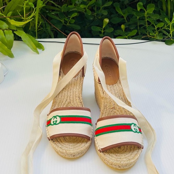 Gucci Espadrilles Sandals NEW - Picture 4 of 12